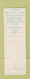 Matchbook Cover - Holiday Inns Inc Hi Air Cessna Airplanes Memphis TN