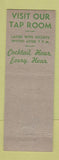 Matchbook Cover - Hotel Moraine Dayton OH