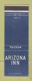Matchbook Cover - Arizona Inn Tucson AZ