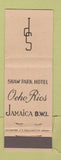 Matchbook Cover - Shaw Park Hotel Ocho Rios Jamaica