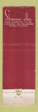 Matchbook Cover - Shawnee Inn PA WEAR