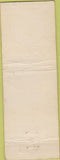 Matchbook Cover - Falcon Brand Hunting Jackets Hull QC robes WORN