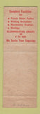 Matchbook Cover - Waldo Coffee Shop Clarksburg WV WEAR