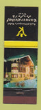 Matchbook Cover - Wilberger's Hotel Karwendelhof Seefeld Tirol