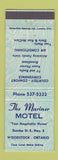 Matchbook Cover - Mariner Motel Woodstock ON WEAR