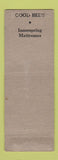 Matchbook Cover - Hotel Marion Menomonie WI