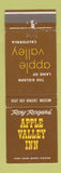 Matchbook Cover - Roy Rogers' Apple Valley Inn CA WEAR