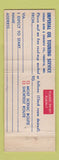 Matchbook Cover - Esso oil gas CA Parrington Toronto ON Atlas Tires WEAR