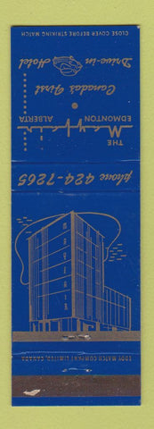 Matchbook Cover - Mayfair Hotel Edmondon AB