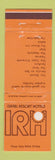 Matchbook Cover - Israel Resort Hotels WEAR
