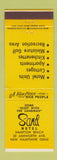 Matchbook Cover - Sand Motel Hampton Beach NH YELLOW