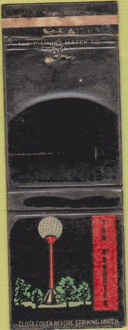 Matchbook Cover - Tam O'Shanter golf Chicago IL POOR