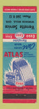 Matchbook Cover - Esso oil gas Verrette Service Windsor Mills QC