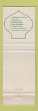 Matchbook Cover - Saxony Hotel Miami Beach FL Ivory Tower