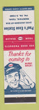 Matchbook Cover - Esso oil gas Paul's Memphis TN