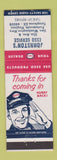 Matchbook Cover - Esso oil gas Johnston's Portsmouth VA