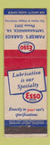 Matchbook Cover - Esso oil gas Parker's Garage Tappahannock VA