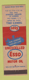 Matchbook Cover - Esso oil gas Turner's Grill Newport AR