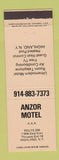 Matchbook Cover - Anzor Motel Highland NY