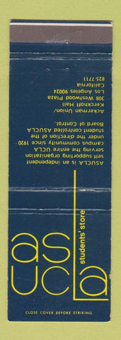 Matchbook Cover - UCLA Student's Store Los Angeles CA