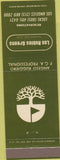 Matchbook Cover - Los Robles Greens golf Thousand Oaks CA