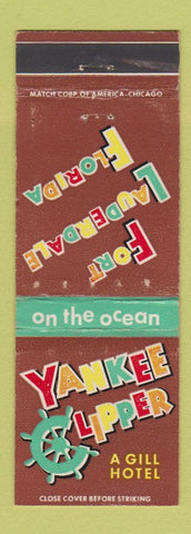 Matchbook Cover - Yankee Clipper Hotel Fort Lauderdale FL WEAR