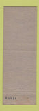Matchbook Cover - Gateway Hotel Coffee Shop El Paso TX