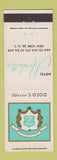 Matchbook Cover - Hotel Manhattan New York City