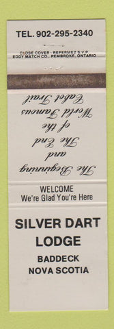 Matchbook Cover - Silver Dart Lodge Baddeck NS