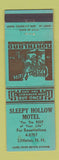 Matchbook Cover - Sleepy Hollow Motel Littleton NH WEAR