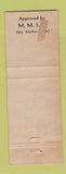 Matchbook Cover - Sleepy Hollow Motel Littleton NH WEAR