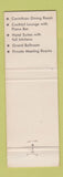Matchbook Cover - Fort Six Beacon Boston MA WEAR