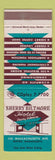 Matchbook Cover - Sherry Biltmore Hotel Boston MA
