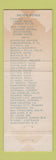 Matchbook Cover - Hilton Inn El Paso TX