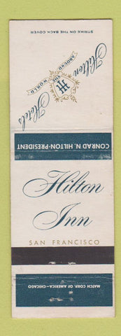 Matchbook Cover - Hilton Inn San Francisco CA