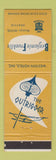 Matchbook Cover - Benjamin Franklin Hotel Seattle WA Outrigger WEAR