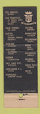 Matchbook Cover - Bannock Western Hotel Pocatello ID