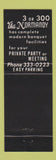 Matchbook Cover - Normandy Motor Hotel Village Minneapolis MN