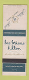 Matchbook Cover - Las Brisas Hilton Acapulco Mexico