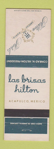 Matchbook Cover - Las Brisas Hilton Acapulco Mexico