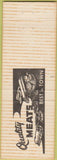 Matchbook Cover - Wilmington Boneless Beef DE pink