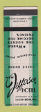 Matchbook Cover - Jefferson Hotel South Bend IN