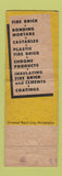 Matchbook Cover - Big Savage Fire Brick Philadelphia PA