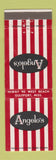 Matchbook Cover - Angelo's Gulfport MS