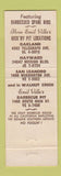 Matchbook Cover - Hick'ry Pit BBQ Emil Villa Walnut Creek CA Oakland Hayward