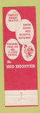 Matchbook Cover - Red Rooster Restaurant Walnut Creek CA WEAR