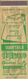 Matchbook Cover - Sherwood Gardens Restaurant Salinas CA