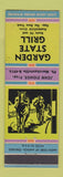 Matchbook Cover - Garden State Grill Haddonfield? Merchantville NJ WEAR