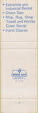 Matchbook Cover - Roy's Uniform Rental Cary NC