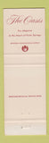 Matchbook Cover - Golden Terrace Lemon Tree Oasis Hotel Palm Springs CA